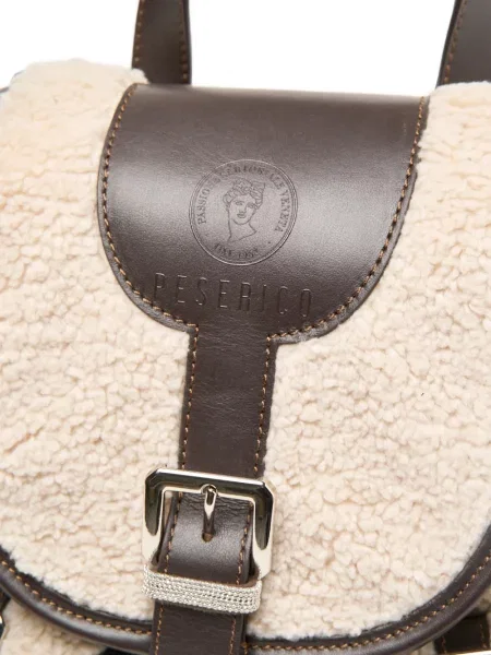 Rucsac Peserico din piele de oaie