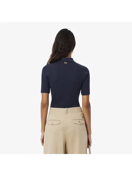 Lacoste Koszulka Polo Slim Fit granatowa