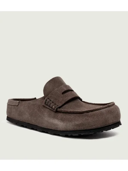 BIRKENSTOCK Papucs Naples sár színek barna