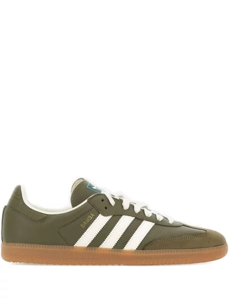Βελούδινα sneakers Adidas Samba γκρι