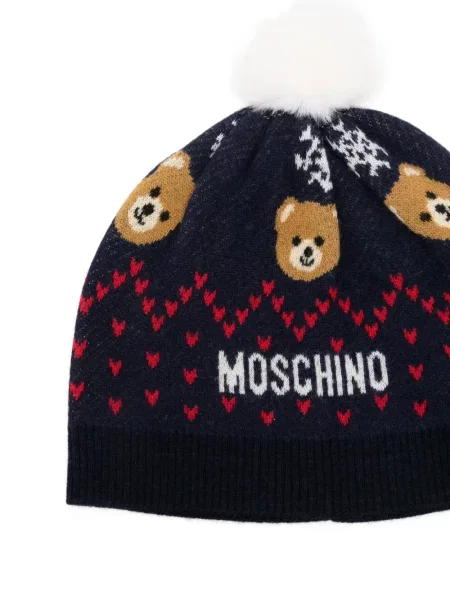 Gyerek sapka Moschino kék