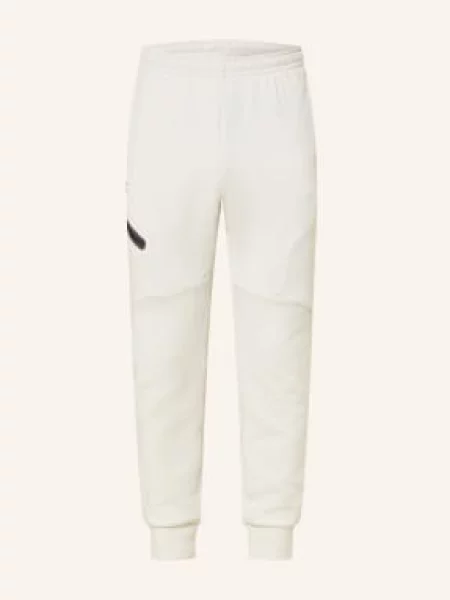 Kalhoty Under Armour Unstoppable Fleece summit white/black bílé