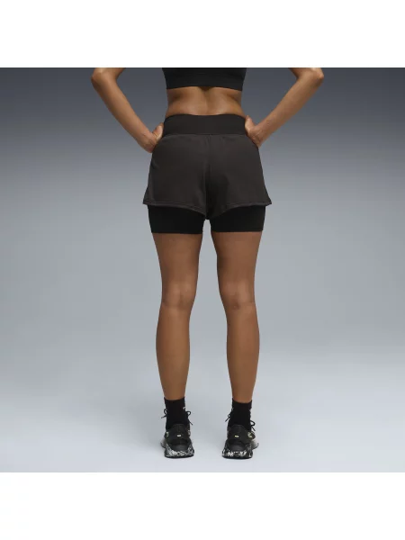 Szorty PUMA SHAPE 2 w 1 3" Odzież S czarny