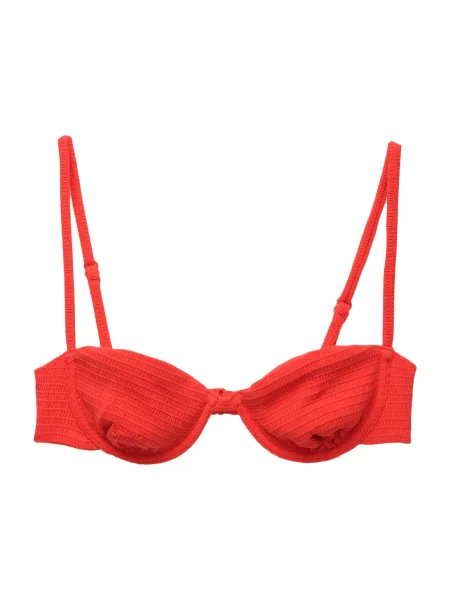 Pull&Bear Sutien costum de baie intens roșu