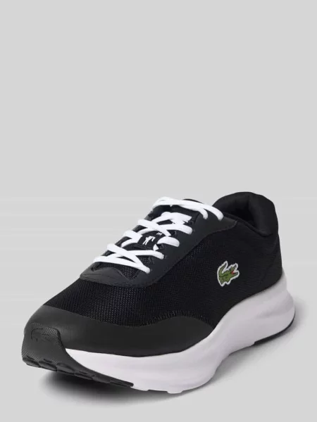 Sneakersy w niskim kroju z siateczki model NEO RUN ACE' Lacoste czarne
