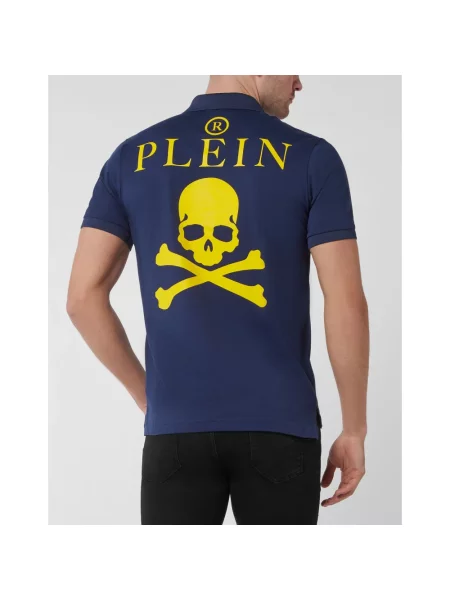 Koszulka polo Philipp Plein niebieska