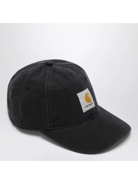 Czapka z daszkiem Carhartt Wip płócienna czarna