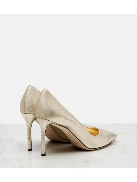 Pantofi cu toc Jimmy Choo din piele
