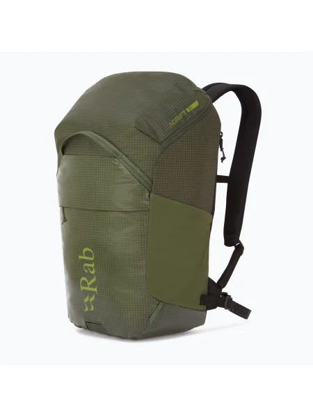 Rab Adrift 30 l katonai túra hátizsák. Méret: 30 l zöld