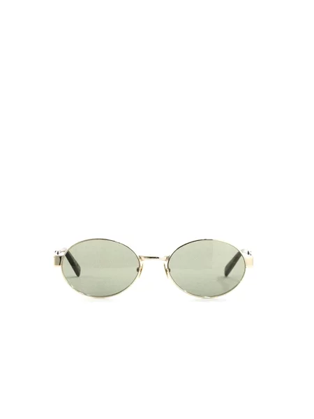 Okulary przeciwsłoneczne Saint Laurent żółte