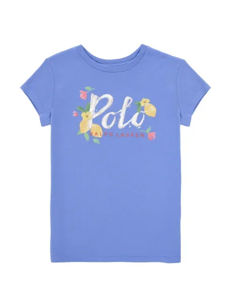 Tricou polo copii Polo Ralph Lauren albastru