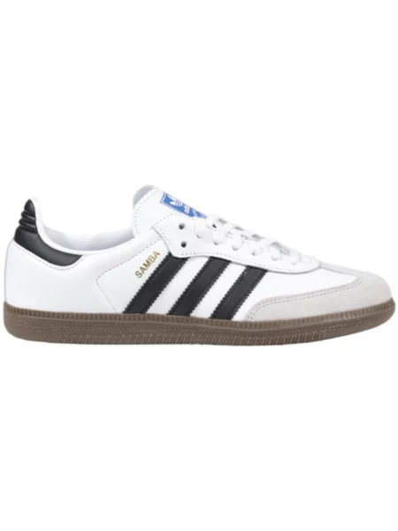 Tenisky adidas Samba OG Kids Cloud White/ Core Black/ Gum EUR 38 bílé