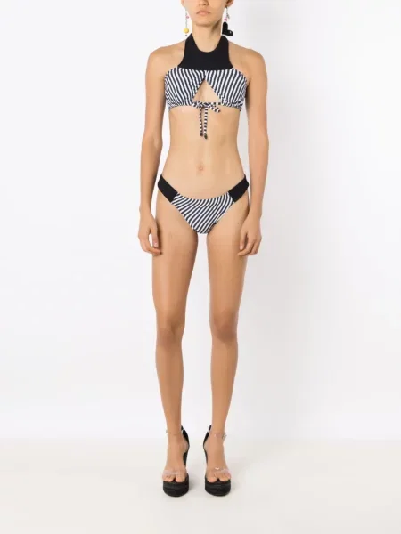 Bikinis Amir Slama apynasris kaklas juoda