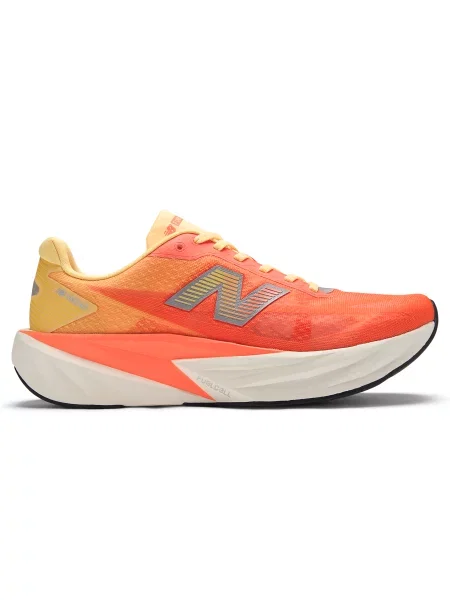 Běžecké boty New Balance FuelCell Rebel V5 tangerine heat/silver metallic oranžové
