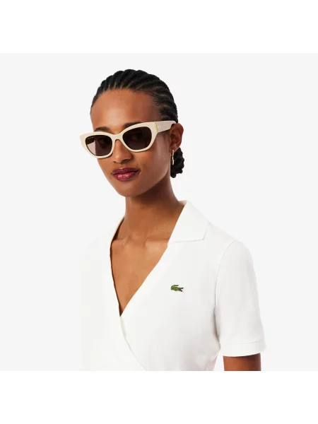 Lacoste поло біле