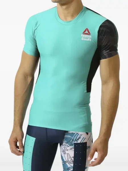 Scurt tricou Reebok albastru