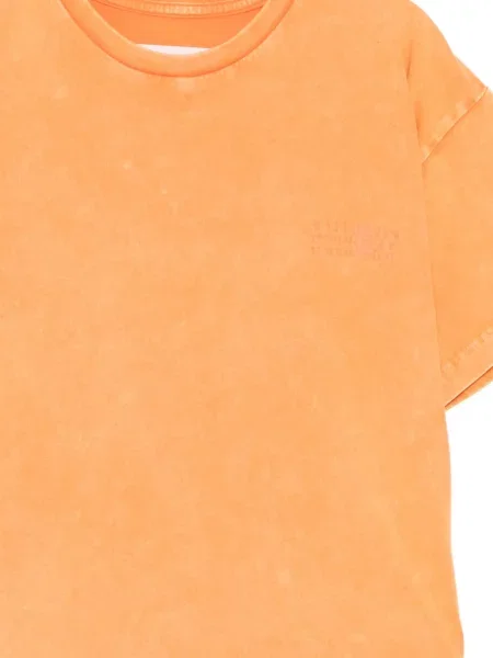 Koszulka dziecięca Mm6 Maison Margiela pomarańczowa