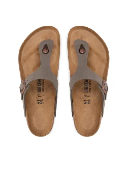 Birkenstock Japonki Gizeh szary