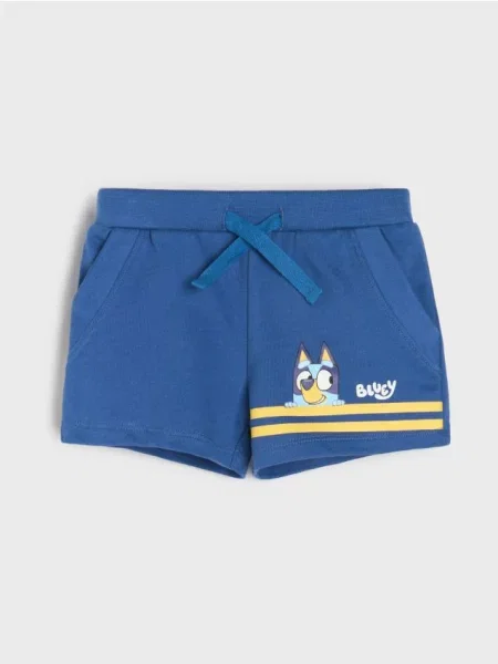 Sinsay Kraťasy Bluey námořnická modrá