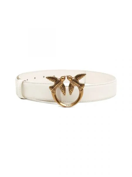 Pinko De piele LOVE BERRY H3 alb