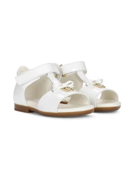 Sandały dziecięce Dolce And Gabbana białe