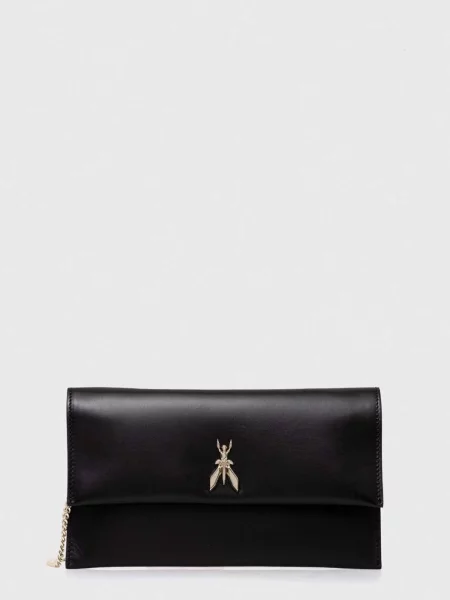 Nerka Patrizia Pepe skórzana biznesowa czarna