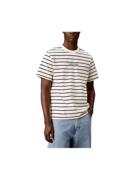 Koszulka Calvin Klein beżowa