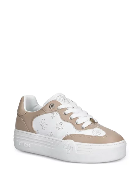 Sneakerși Guess alb