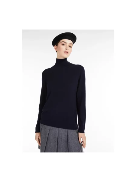 Sweter Weekend Max Mara niebieski