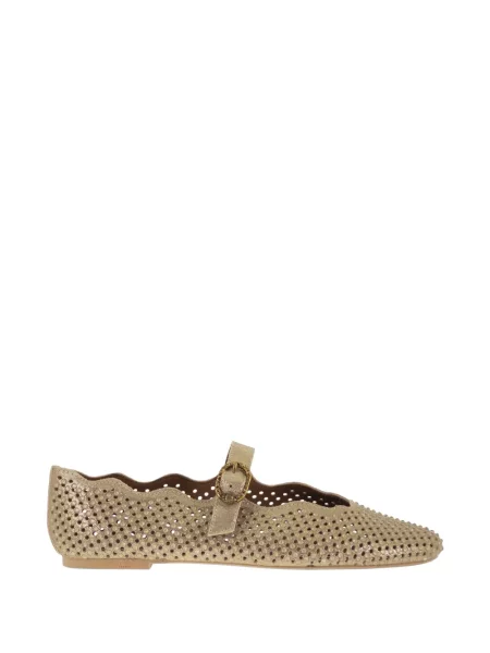 Δερμάτινος μπαλαρίνες Kurt Geiger με αγκράφα διάτρηση
