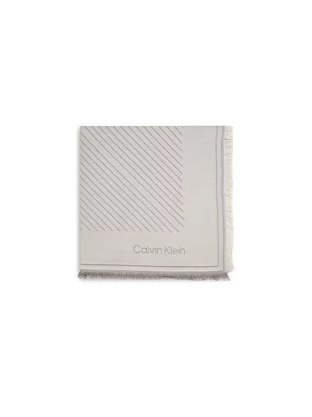 Šal Calvin Klein siva