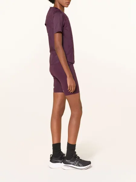 Asics Běžecké Legíny Road High Waist Sprinter tmavě červená