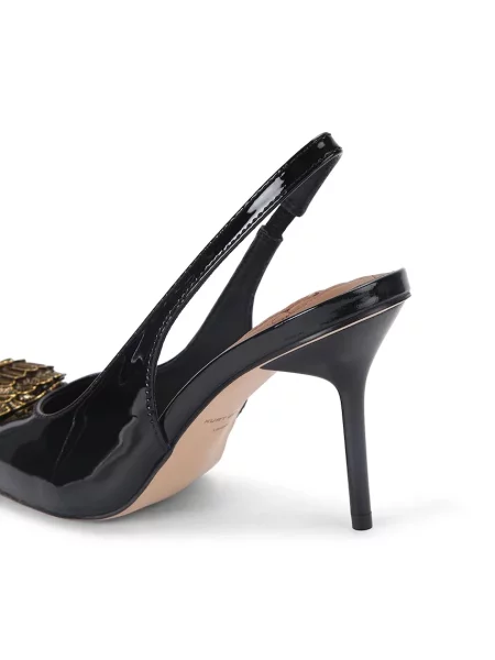 Кожаные большие туфли Kurt Geiger London черные