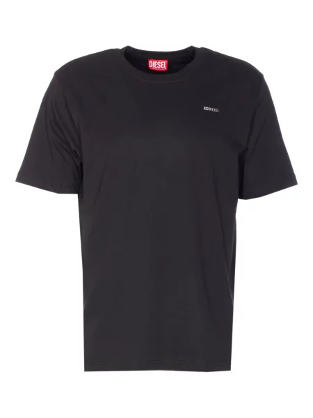 Tricou Diesel cu decolteu rotund negru