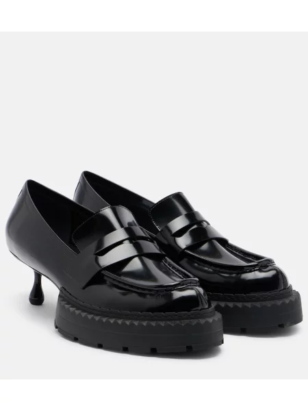 Pantofi cu toc Noir Kei Ninomiya din piele negru