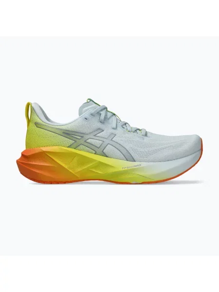 Мъжки обувки за бягане ASICS Novablast 5 sky/lemon spark синьо