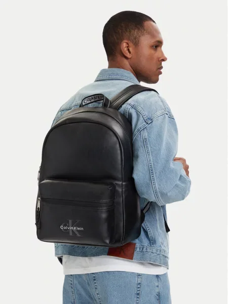 Calvin Klein Rucsac Bold Logo Webbing negru