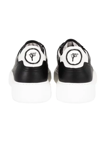 Sneakersy Ice Play sznurowane skórzane czarne