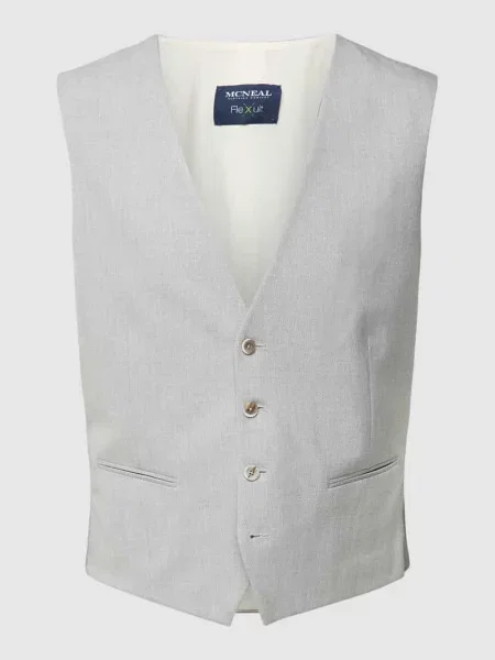 Kamizelka o kroju slim fit ze wzorem na całej powierzchni Mcneal