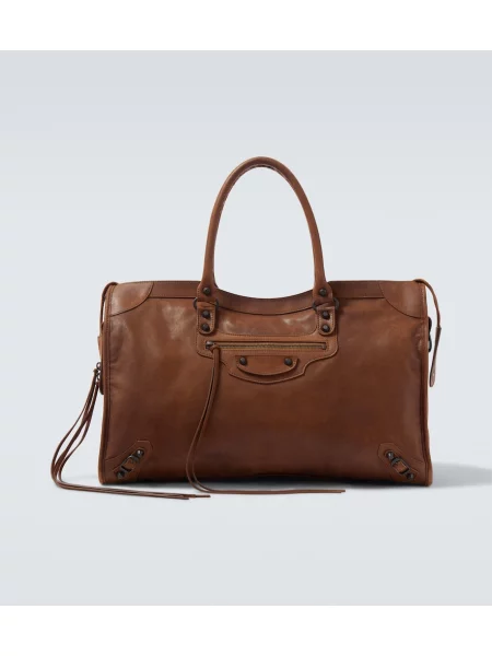 Geantă Balenciaga din piele maro