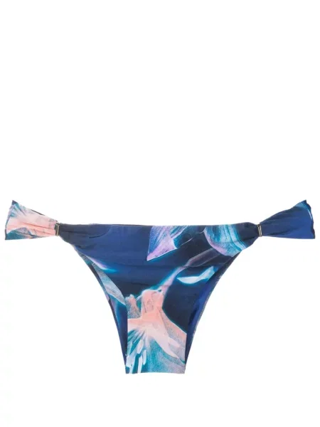 Bikini Lenny Niemeyer z niską talią niebieski