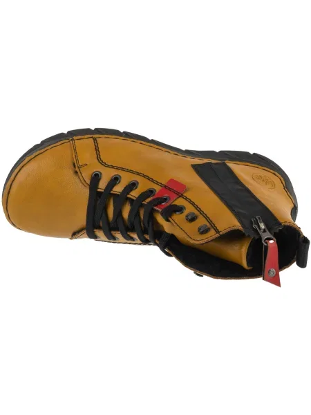 Botine Rieker galben