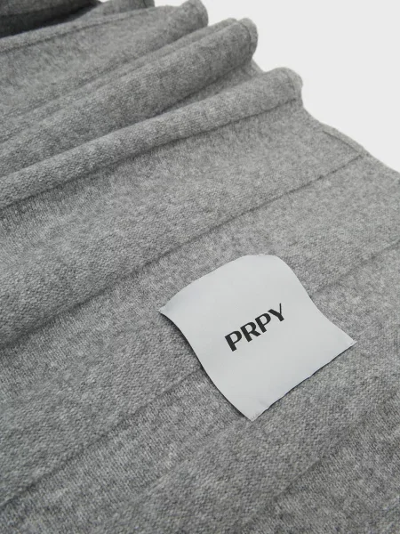 Шарф Prpy сірий