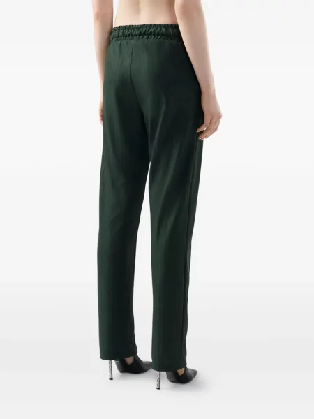 Pantaloni Gcds cu dungi verde