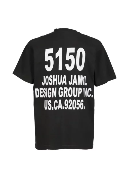 Tricou Joshua J. cu imagine negru