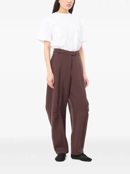 Tricou Rotate Birger Christensen cu broderie alb