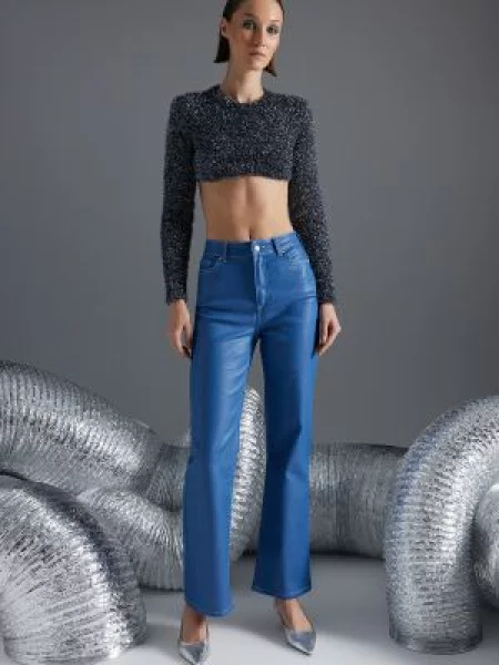 Blugi Trendyol albastru