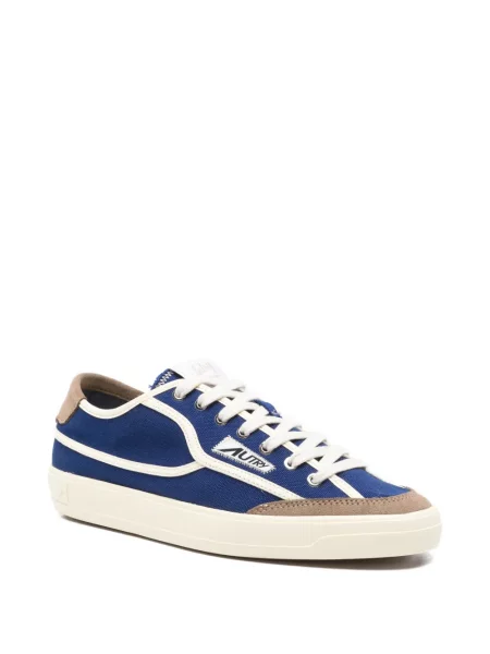 Sneakerși Autry cu autograf albastru