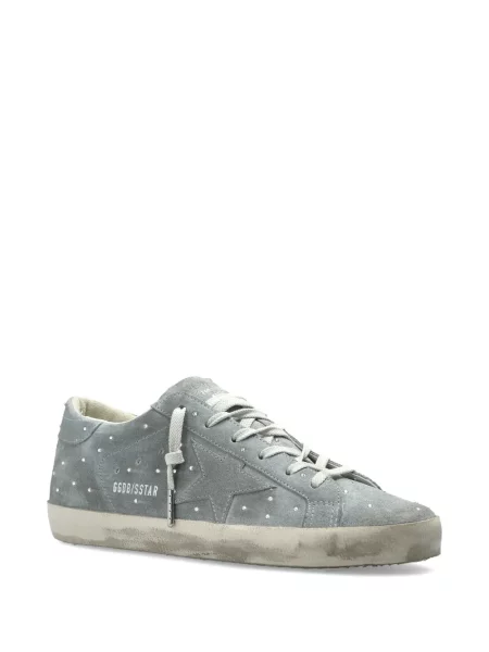 Sneakerși Golden Goose din piele gri