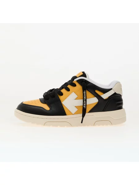 Sneakers Off-White Kids Out Of Office Ocher Yellow Black EUR 36 fehér